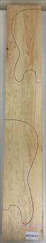 Body Swiss Pine, Unique Piece #017, 2-pcs., 1150x185x50mm